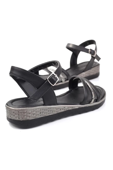 Castle Black 35242 Kadın Günlük Anatomik Sandalet - Resim 8