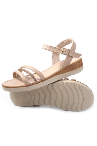 Castle Black 35242 Kadın Günlük Anatomik Sandalet - Resim 9