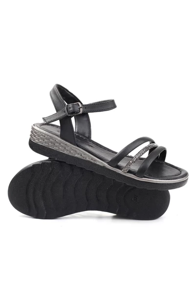 Castle Black 35242 Kadın Günlük Anatomik Sandalet - Resim 10