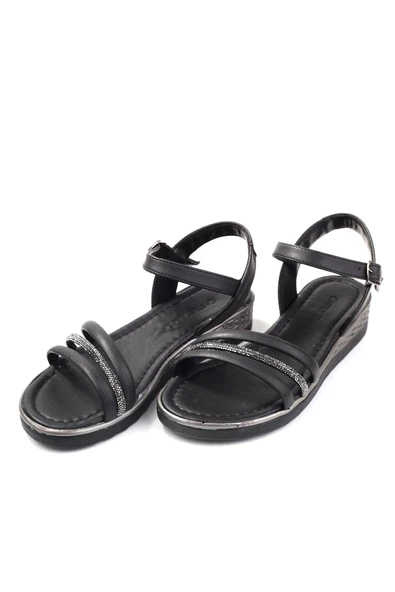 Castle Black 35242 Kadın Günlük Anatomik Sandalet - Resim 4