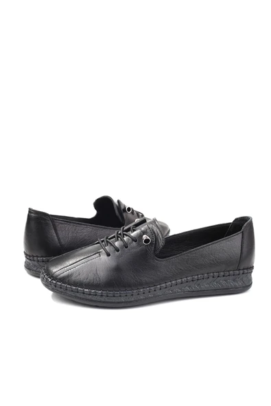 Voyager 8786 Kadın Günlük Hakiki Deri Ortopedik Ayakkabı - Resim 7