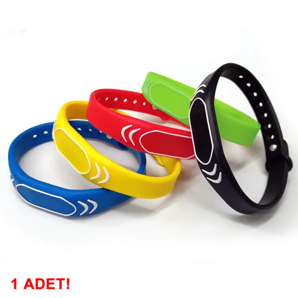 125KHZ RFID Rfid Manyetik Bileklik Su geçirmez Silikon Proximity Göstergeç 125 Khz Kapı Geçiş - 5