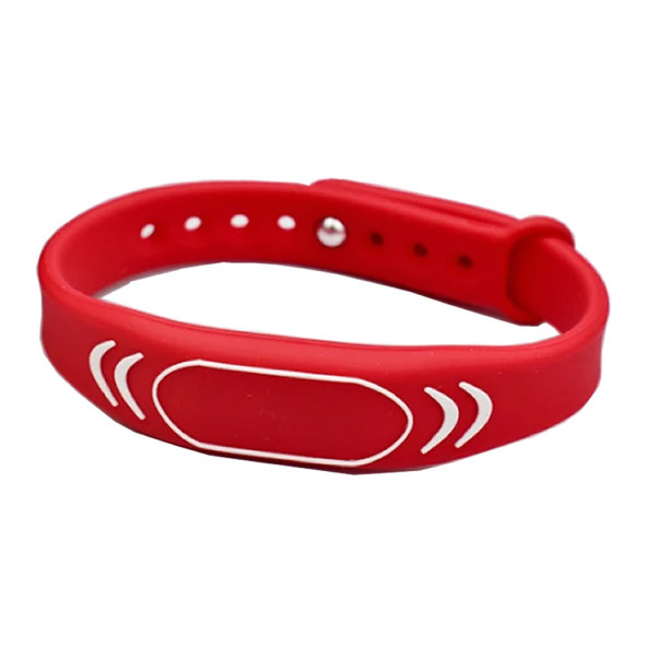 125KHZ RFID Rfid Manyetik Bileklik Su geçirmez Silikon Proximity Göstergeç 125 Khz Kapı Geçiş - 7