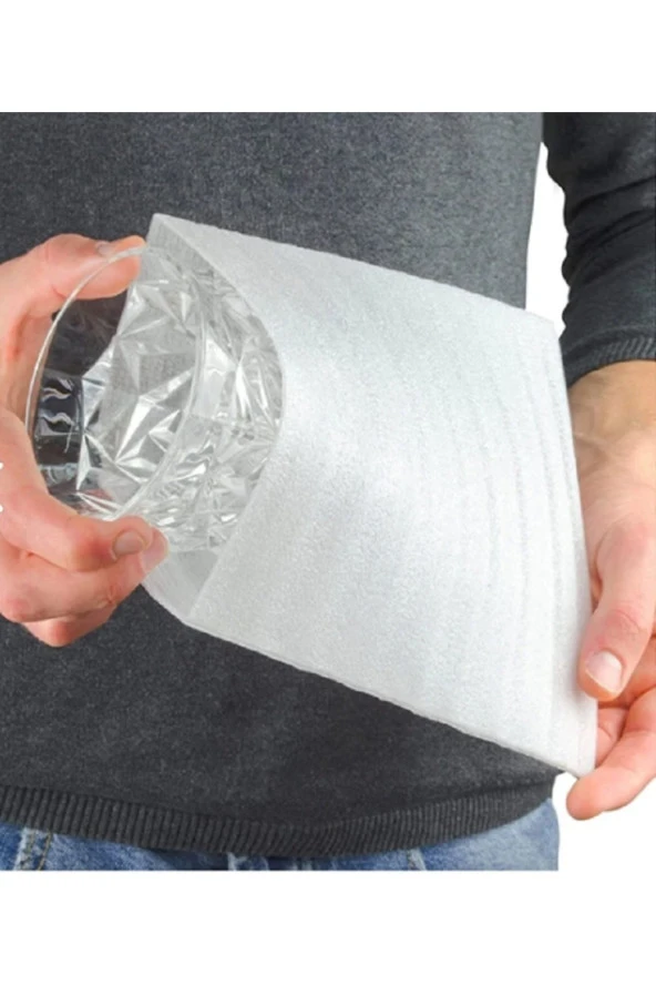 20 Adet 30 cm X 30 cm Köpük Torba Tabak Koruma Kırılacak Eşya Koruma - 2