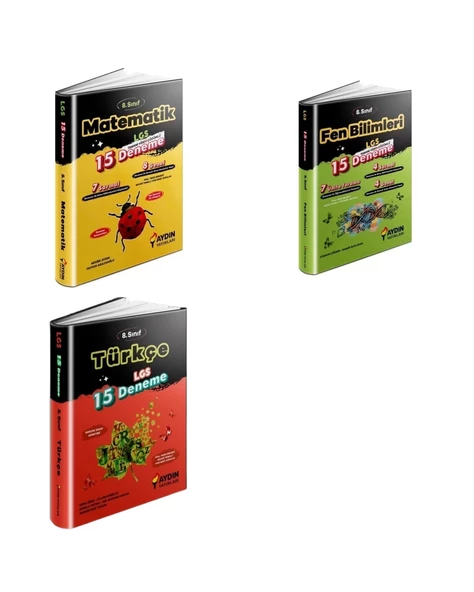 LGS 8.Sınıf Matematik Fen Bilimleri Türkçe Deneme