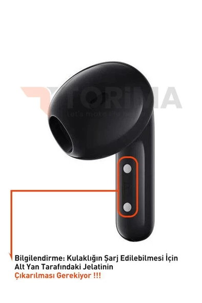 Xiaomi Redmi Buds 4 Lite Bluetooth Kulaklık Siyah - 6