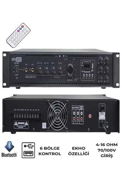 Lastvoice Black Maxx Paket-7 Tavan Hoparlörü ve 6 Bölgeli Anfi Ses Sistemi Paketi (Full Set) - Resim 2