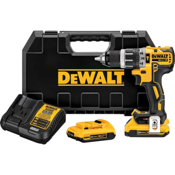 Dewalt DCD796D2 Darbeli Vidalama Matkabı Şarjlı 18 Volt 2.0Ah