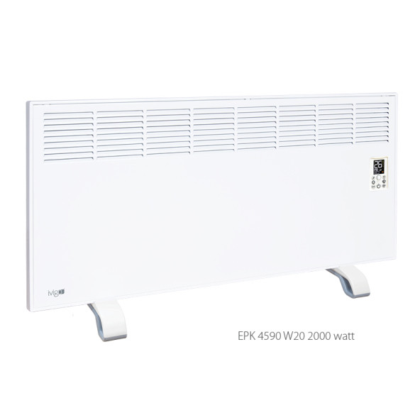 İvigo Wi-Fi 2000 Watt Uzaktan Erişimli Elektrikli Konvektör Isıtıcı AYAK ve ASKILI / Beyaz - 6