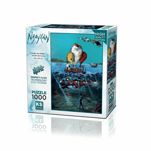 20709 Under The Water 1000 Parça Puzzle -KS Puzzle