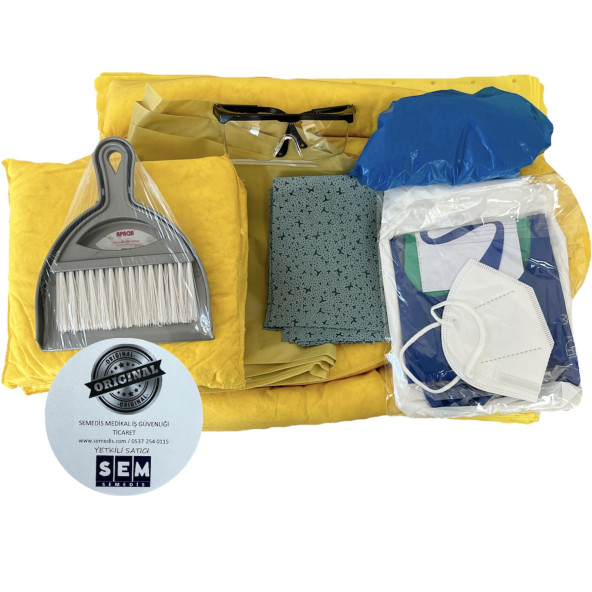 Semedis Kimyasal Döküntü Dökülme Temizleme Kiti 30 Litre - Resim 2