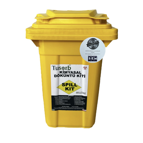 Semedis Kimyasal Döküntü Dökülme Temizleme Kiti 80 Litre - 2