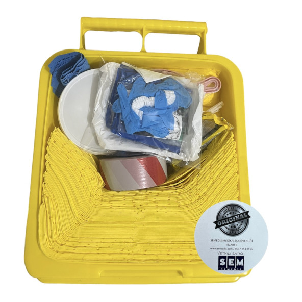 Semedis Kimyasal Döküntü Dökülme Temizleme Kiti 250 Litre - Resim 3