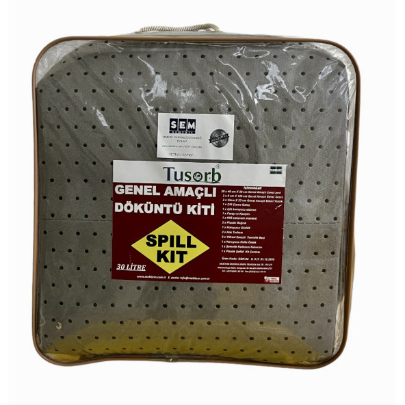 Semedis Genel Amaçlı Döküntü Dökülme Temizleme Kiti 50 Litre - 2