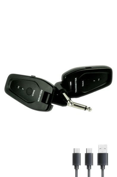 Midex EMX-112 Kablosuz Enstrüman Mikrofonu 6.35mm Alıcı ve Verici Wirelles Mikrofon - 2