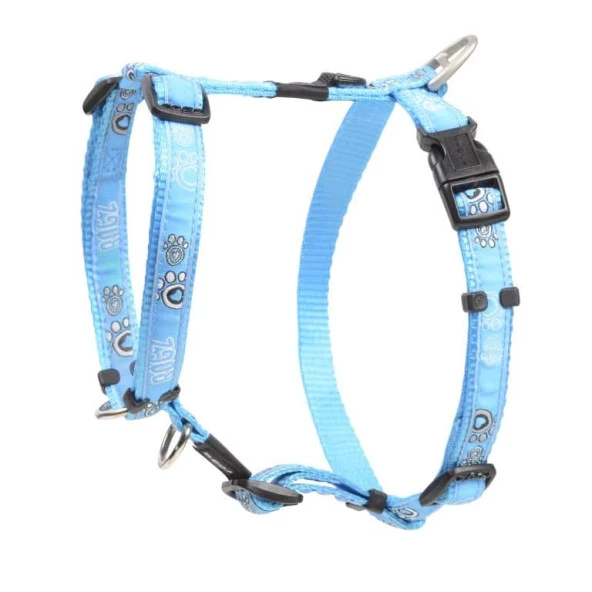 Rogz Fancy Dress Tuig XL Turq Paw