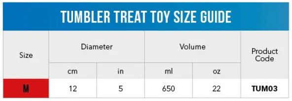 Rogz Toyz Tumbler Blauw - 2