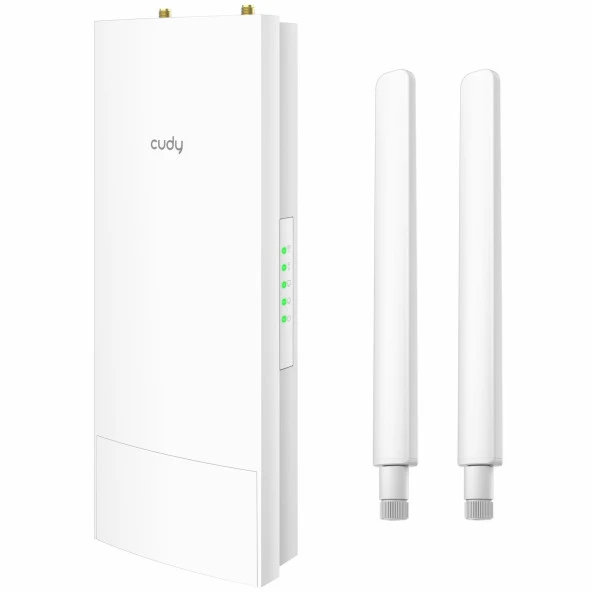 Cudy AP1200 5GHz 867Mbps,2.4GHz 300Mbps,IP65 Outdoor 4in1 PoE AP/Repater/WISP Router(AC1200 Serisi) - 5