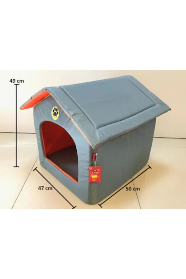 Volmin Petshop Pet Ev (büyük Boy Silinebilir Paraşüt Kumaş) ürün görseli