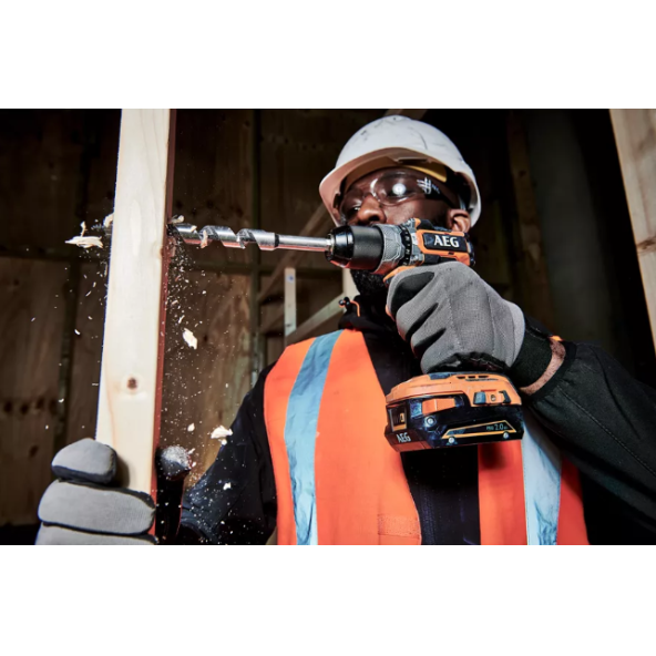 Aeg BSB18 SBL-202TBLK 18V 2Ah Çift Akülü Darbeli Vidalama Matkap Set - 2