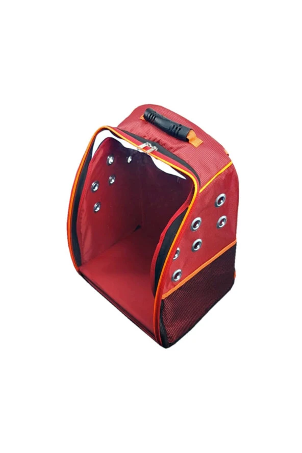 Twist Kırmızı Kedi Köpek Taşıma Çantası - Resim 2