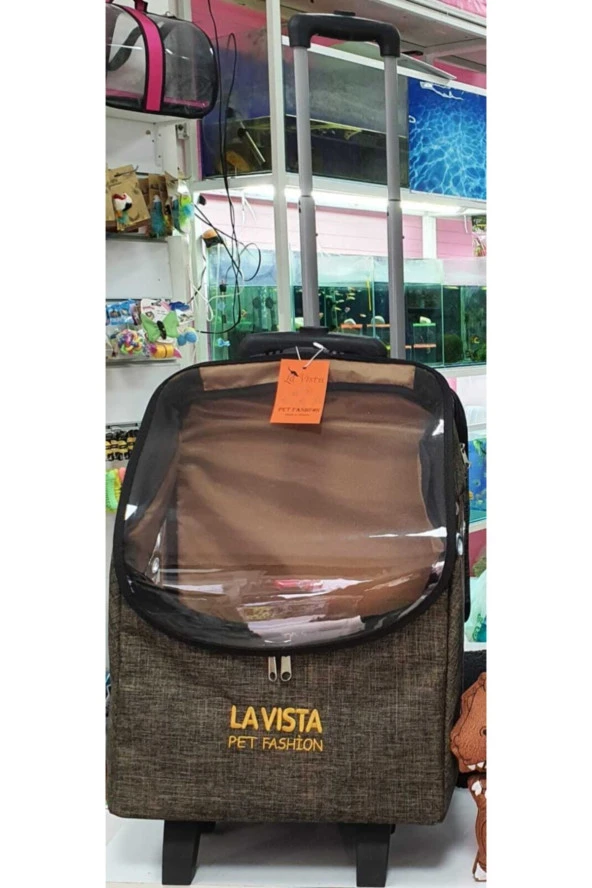 Volmin Peetshop Valiz Kedi Köpek Taşıma Çantası 32x26x42h Cm ürün görseli