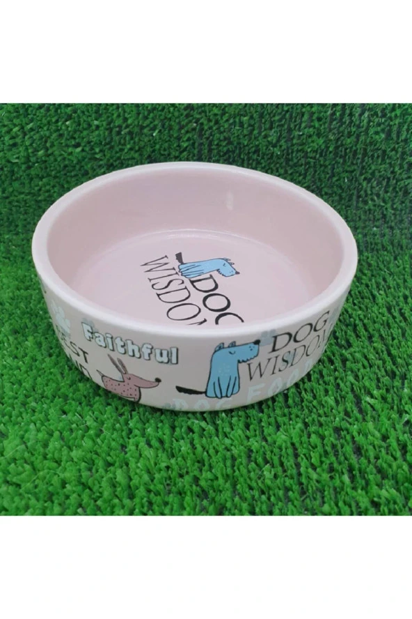 Volmin Petshop Desenli Seramik Mama Kabı 12x1 2x 4,5 Cm - 3