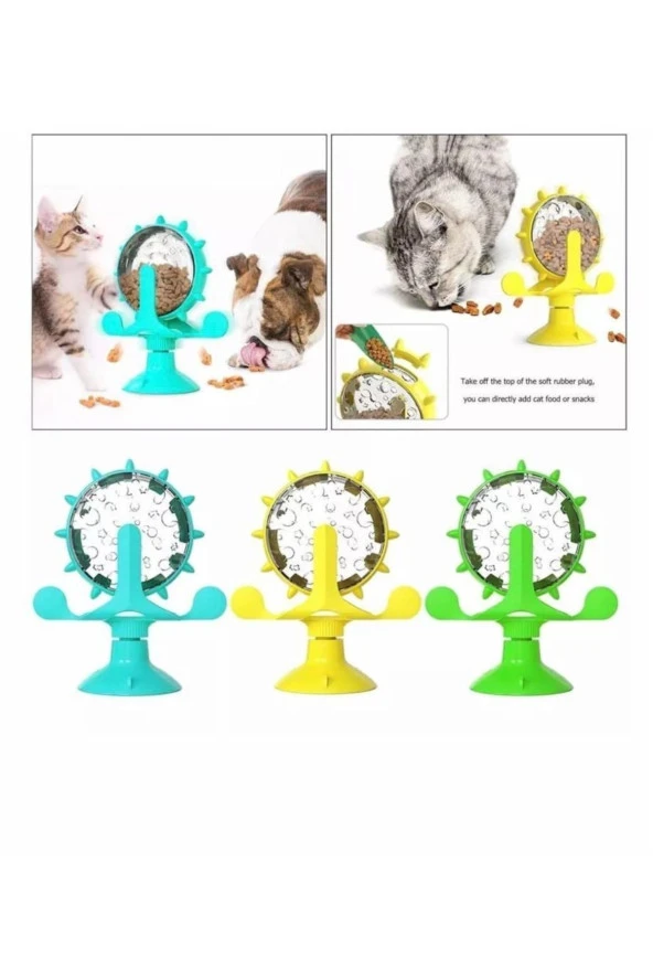 Kopya - Yeni Nesil Çarkıfelek Köpek Ödül Oyuncağı - Oyuncak - 3