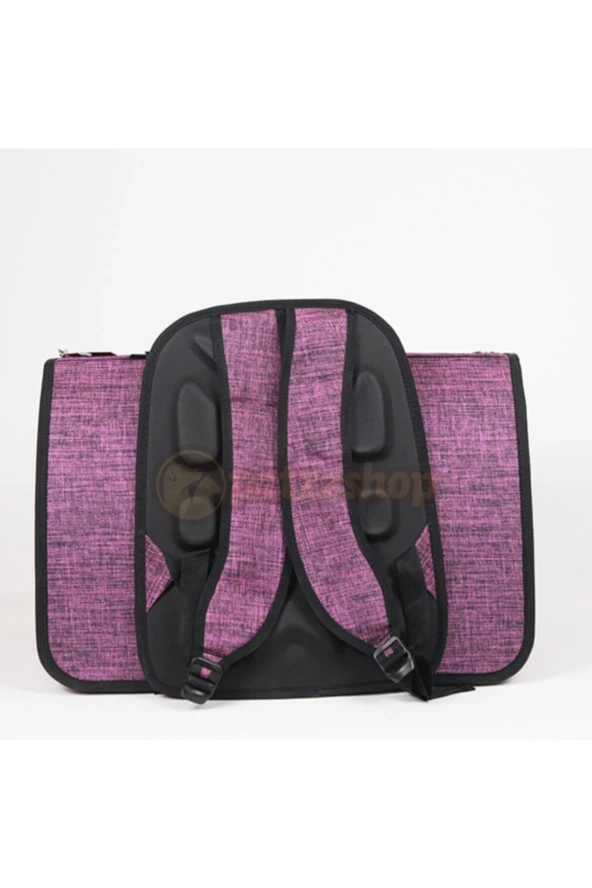 Tomris Jumbo Pet Taşıma Çantası Mürdüm 50x32x32h Cm - 2