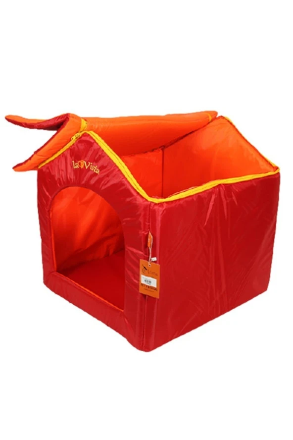 Volmin Petshop Kedi- Köpek Su Ve Soğuk Geçirmez Kulübe 50x55x52