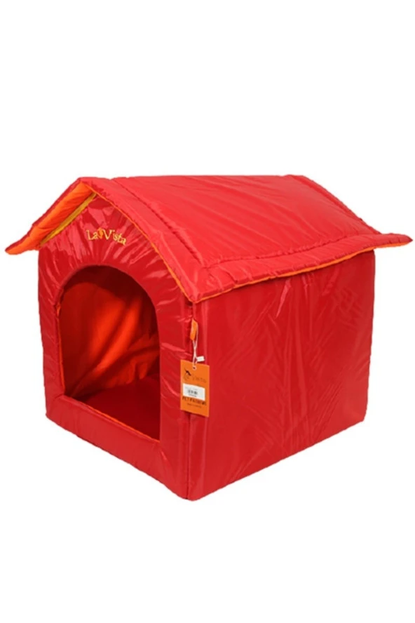 Volmin Petshop Kedi- Köpek Su Ve Soğuk Geçirmez Kulübe 50x55x52 - 2