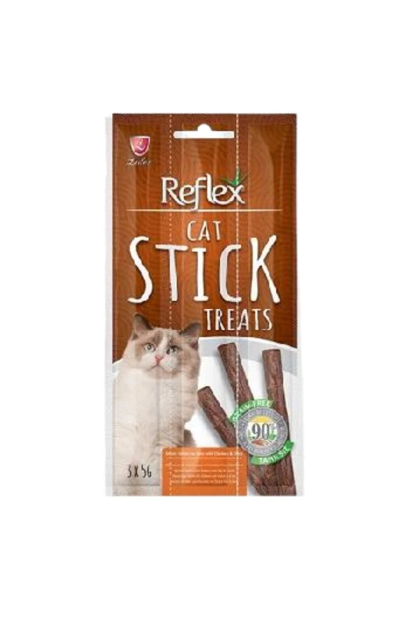 Reflex Tavuklu Ördekli Kedi Ödül Çubuğu 3x5 Gr