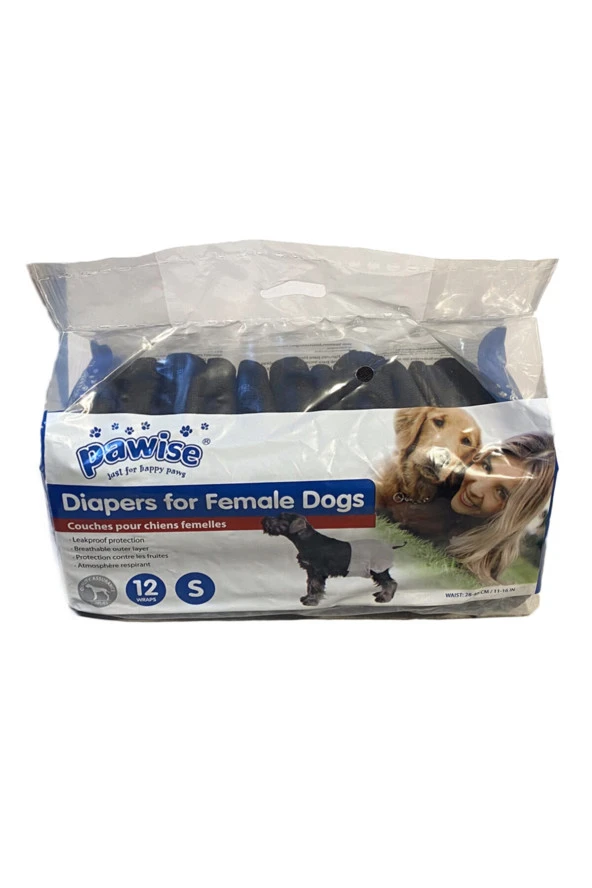 Volmin Petshop Köpek Alt Bağlama Bezi S Boy 12 Adet - 3