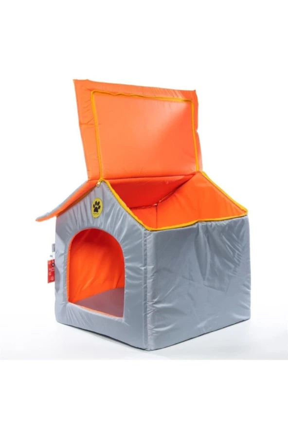 Volmin Petshop Kedi- Köpek Su Ve Soğuk Geçirmez Kulübe 50x55x52 - 2