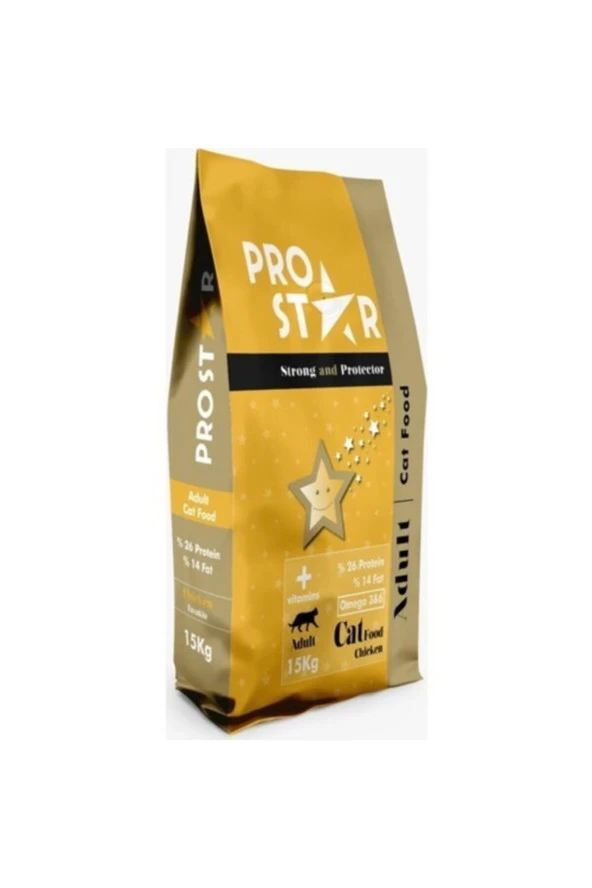 Prostar Tavuklu Yetişkin Kedi Maması 15 kg