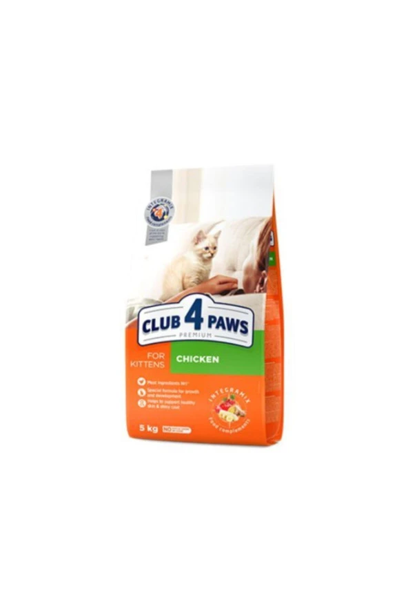 Club4paws Pre. Tavuklu Yavru Kedi Maması 5kg