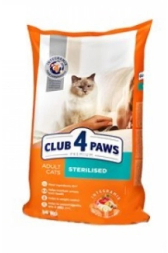 Club4paws Pre. Kısırlaştırılmış Kedi Maması 14kg