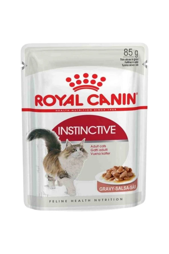Instinctive Gravy Kedi Yaş Mama 85 Gr