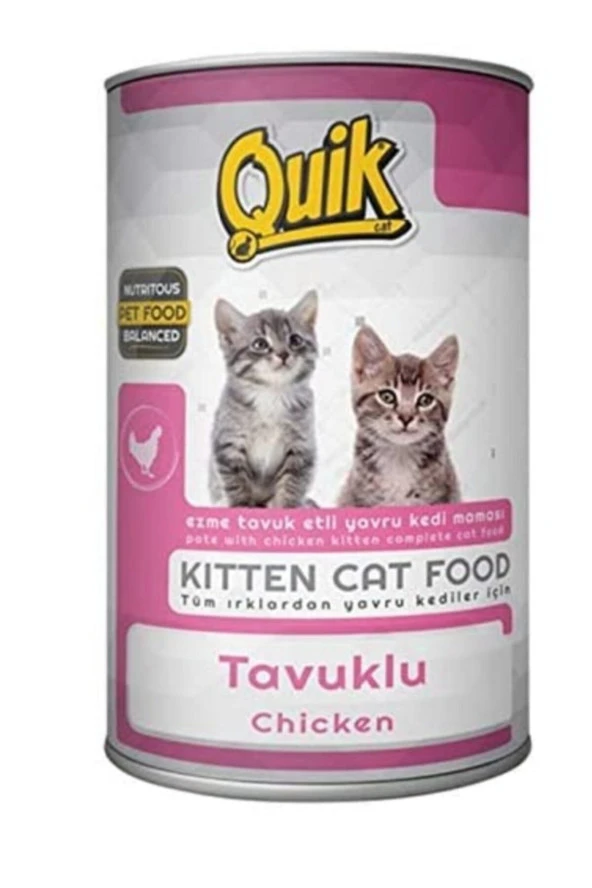 Quik Tavuklu Konserve Yavru Kedi Maması