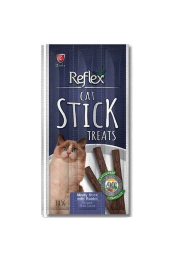 Reflex Tavşanlı 3x5 Gr Kedi Ödül Çubuğu