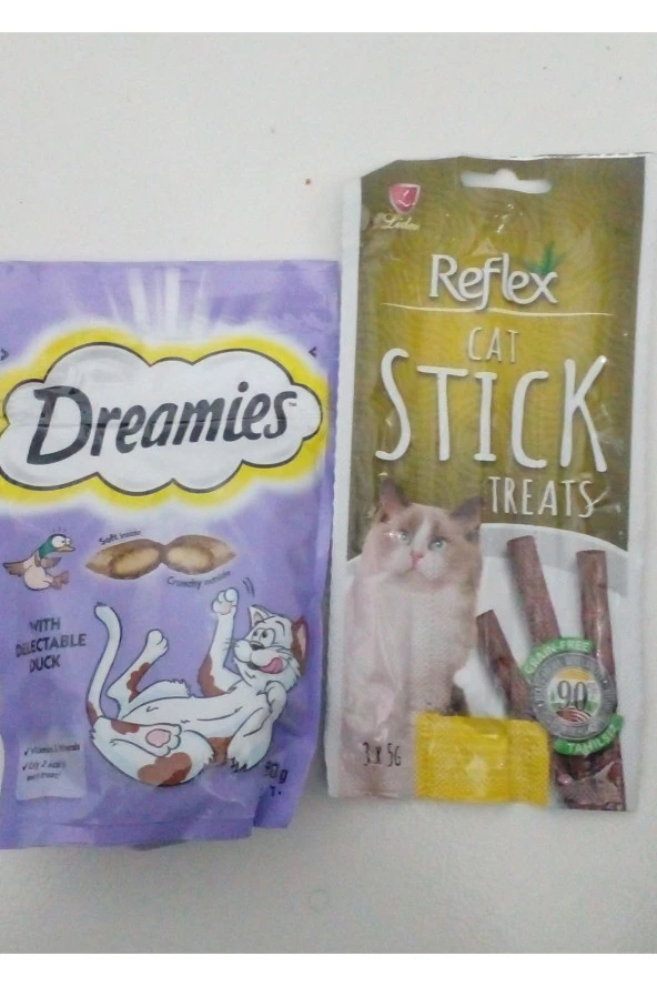 kedi ödül maması 60gr .reflex ?edi ödül çubuğu - 3