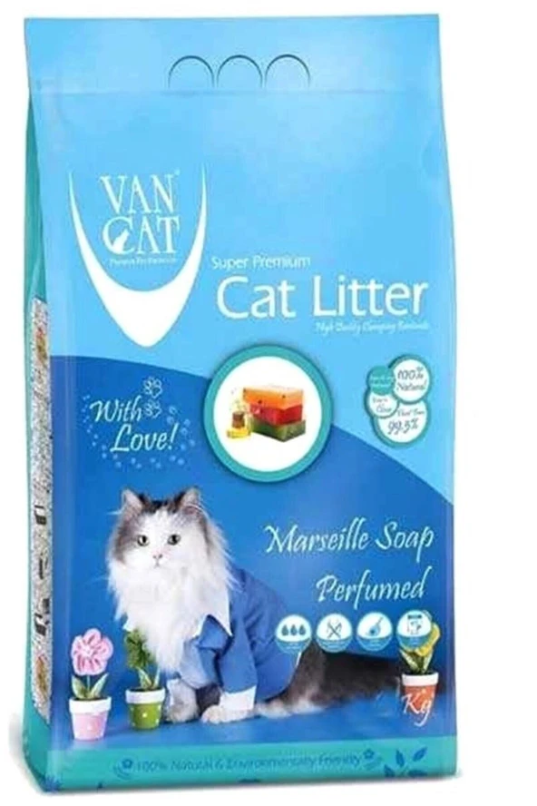 Van Cat Marsilya Sabunlu 5 Kg.