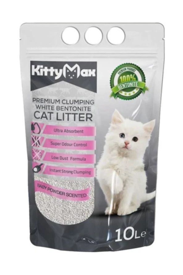 Kitty Max 10 Lt Bebek Pudralı Ince Kitty Max 10lt Bebek Pudra