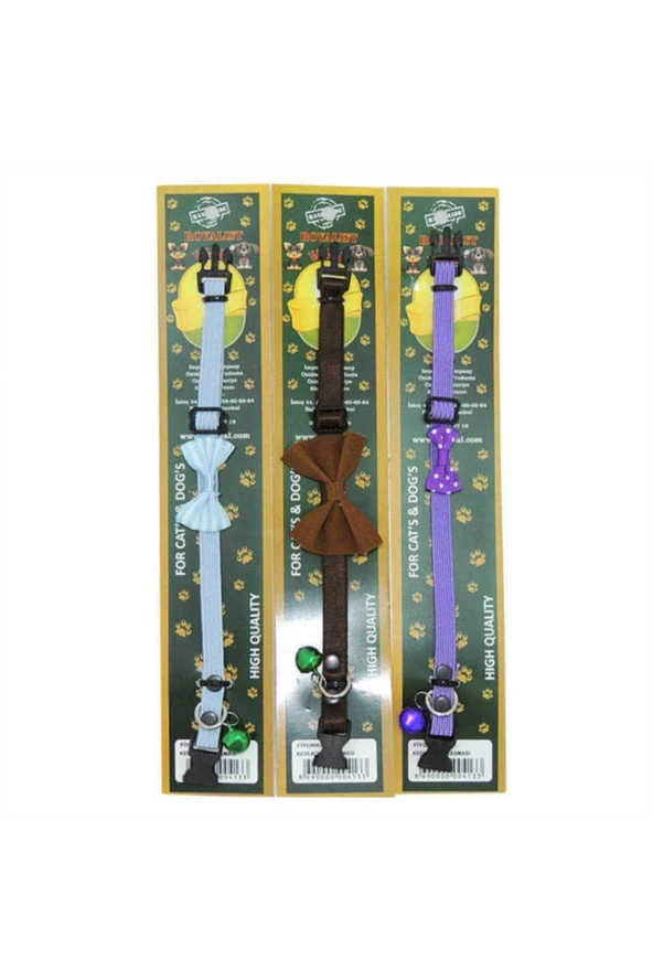 Volmin Petshop Papyon Lastikli Kedi Köpek Tasma - 2