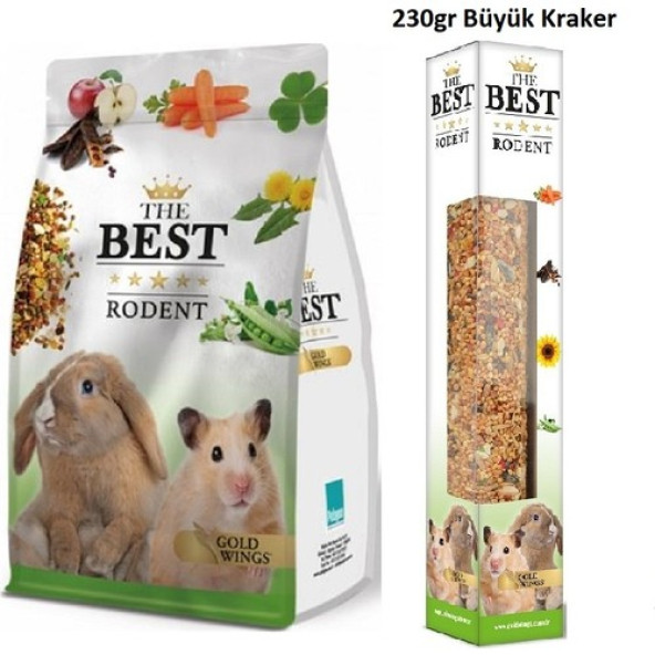 The Best Hamster 230gr Krakeri & 1.25 Kg Yemi Seti Hamster Yemi