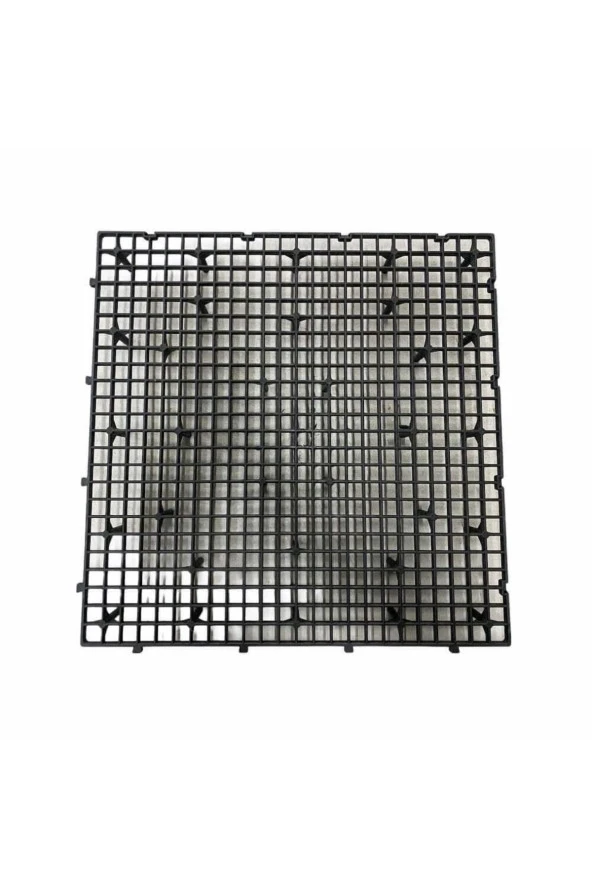 50x50 Plastik Güvercin Kümes Taban Izgarası (siyah)