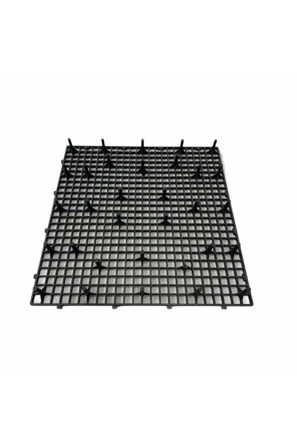 50x50 Plastik Güvercin Kümes Taban Izgarası (siyah) - 2