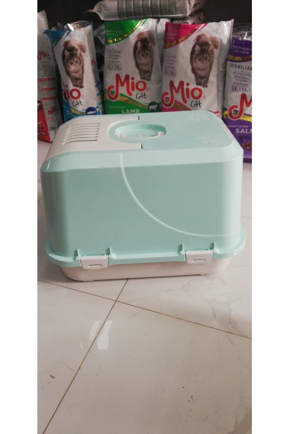 Büyük Boy Kapalı Kedi Tuvaleti - Resim 3