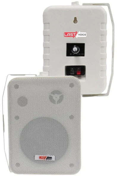Lastvoice Cami ve Okul İçin Ekonomik Duvar Hoparlörü 120 Watt 4 iNÇ 100V/8 Ohm (St-40TW) - Resim 3