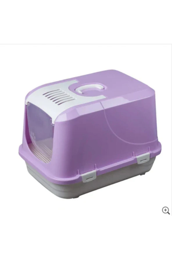 Lila Volmin Petshop Xxl Kedi Tuvaleti 65x45x50 + Kürek - 1